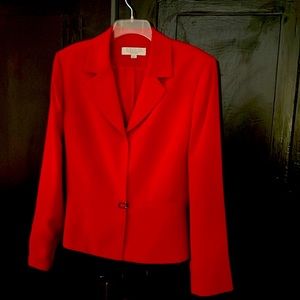 Tahari STUDIO, Size 14, Red Blazer